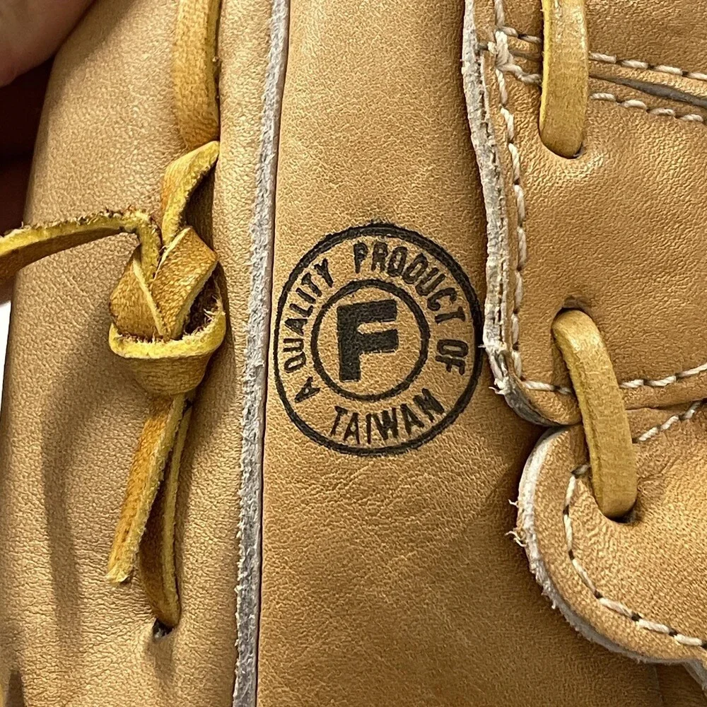 Vintage Franklin Baseball Glove Mens 11 Brown Leather Top Grain Steerhide